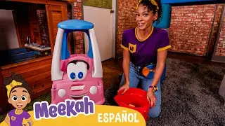 Lavado de Autos de Meekah | 💜&iexcl;Hola Meekah!💜Amigos de Blippi | Videos educativos
