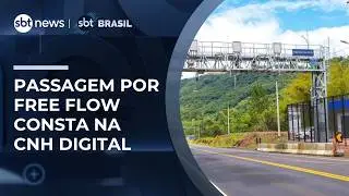 CNH Digital app now shows Free Flow electronic toll passages | #SBTBrasil