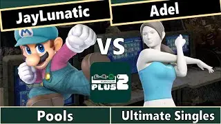 LRA Plus 2 - JayLunatic (Mario) vs Adel (Wii Fit Trainer) - Pools