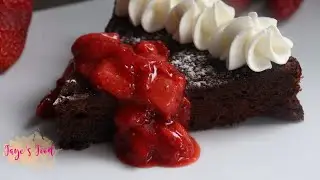 Light & Fudgy Flourless Chocolate Cake || Gluten Free Dessert!
