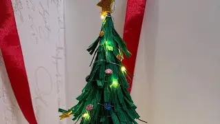 Easy DIY Christmas Tree @craftyjyoti25  If you like it please Like,Share and Comment Follow for more