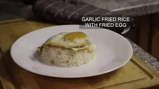 Garlic Fried Rice with Fried Egg