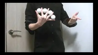 四つ玉 Billiard Ball Manipulation そうた
