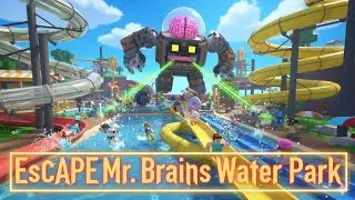 CAN I ESCAPE THE MR.BRAINS WATER PARK!