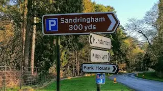 A Tour of Sandringham Queen's vast Land And Dersingham Norfolk, England