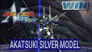 Mod Texture Gundam vs Gundam Next Plus - Akatsuki Silver Model