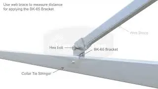 Installing a Single Web/Knee Brace Connection