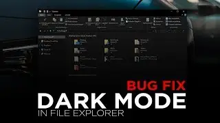 File explorer dark mode not working BUG FIXED [ENG SUBTITLES] 2019