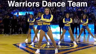 Warriors Dance Team (Golden State Warriors Dancers) - NBA Dancers - 4/2/2022  dance performance