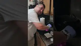 dressing change & site cleaning