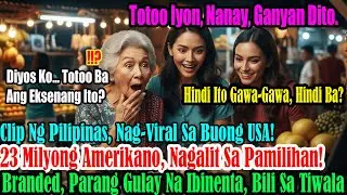 Nakakagulat!Amerikanong Turista Nanginginig sa Video ng Mamamahaling Prutas sa Pamilihang Santo Niño