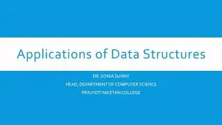 Applications of Data Structures