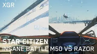 INSANE CLOSE RACE Split View M50 vs Razor