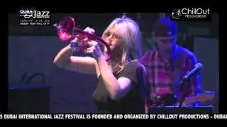 Cindy Bradley Live at the 10th Dubai Int'l Jazz Festival 2012 (Jazz Garden)