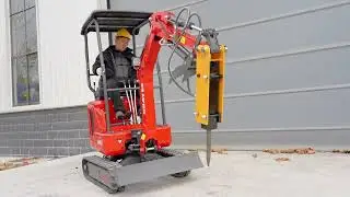 Hydraulic Hammer for 1-2 Ton Mini Excavators | HUAYEE 💥