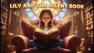 Lily and the Silent Book: A Magical Library Adventure! ✨ Children's Animated Story