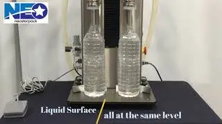 High Accuracy Two-Nozzle Tabletop Overflow Filling machine for water