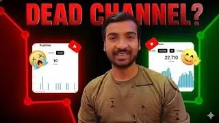DEAD CHANNEL 😥 #ContentCreator #YoutubeAlgorithm #supportmychannel 