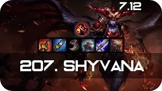 Shyvana Jungle vs Jayce Season 7 s7 Patch 7.12 2017 Gameplay Guide Build Normals
