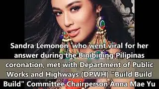 PHILIPPINES LOVE SANDRA LEMONON for Miss Universe 2019. #Honesty #Respect #Beautiful #NextMissU