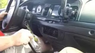Terminator Cobra powertrain swaped Crown Vic, driving around