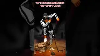 ||Top 5 dress combination for top up players||😈😈||#dresscombo #shorts #viral #ff