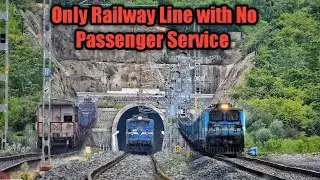 Railway Line with No Passenger Service|Ghat Section|Rapur| Longest Tunnel in India|Indian Railways