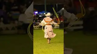 Pretty in Pink Cowgirl Special at Little Shell Powwow #powwow #cowgirl #littleshell