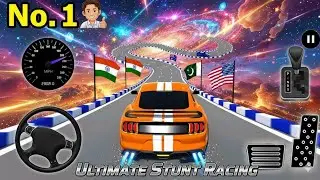 Mega Ramp ( Monster Car Racing 3D ) - Extreme Car Stunt - Android Gameplay #1 (Car Game Car Game)