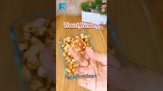 Til Gud Makhana Recipe | Sesame Jaggery Foxnuts | Healthy Travel Snack