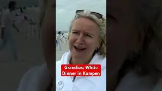Das erste White Dinner in Kampen fand 2015 statt. Am 18.7.23 kommt das n&auml;chste.