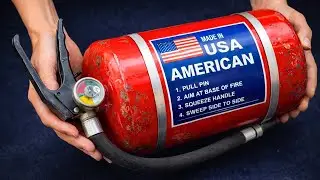 Don’t Throw Away Old Fire Extinguishers! This Recycling Idea Is Brilliant