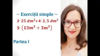 Unități de măsură pentru arie. Transformări. Clasa a V-a.