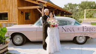 Lakeside Barn Wedding Teaser // Nina + Eric