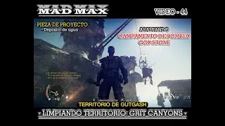 MAD MAX: Atacando Campamento de bombeo Gob Stone. (Video - 44). Pieza de proyecto. Gutgash. Leer&darr;&darr;