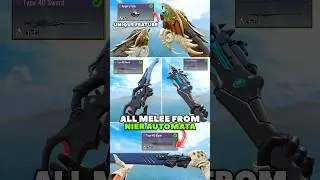All Melee from Nier Automata Collab #codm