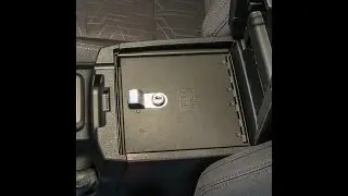 Tuffy Security Products F150 Center Console Safe Installed