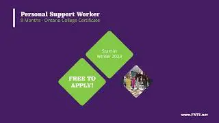 Become a Personal Support Worker - Start Learning so You Can Start Earning