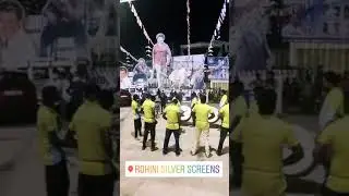 #Annaatthe celebrations kick starts !!! RohiniSilverScr