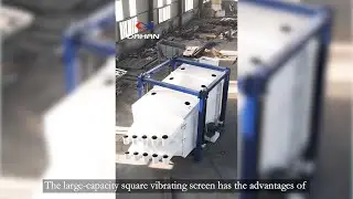 High Capacity Square Vibrating Sieve
