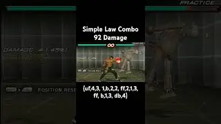 Simple Law Combo Tekken 6 PPSSPP #fgc #tekken #tekken6 #tekken7 #tekken8 #ppsspp #martiallaw