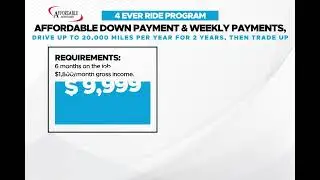 4 EVER  RIDE  PROGRAM at Chambersburg Affordable Auto Sales