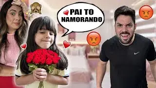 REAÇÃO DO PAI AO DESCOBRIR QUE A FILHA ESTA NAMORANDO * trolagem | Kathy Castricini