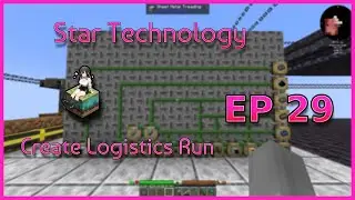 Star Technology - Create Mod Logistics Run - Episode 29 - Void Miner Upgrades and Extruder Setup