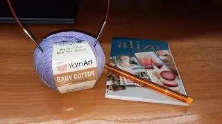 🍎Вяжем тунику *Сирень* на солидных дам# часть 1🍏