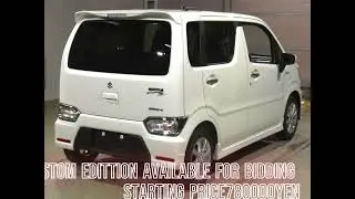 🚗 SUZUKI WAGON R CUSTOM Z 2025   Ready for Bidding & Export