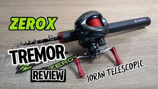 Review joran Zerox Tremor / Joran telescopic Ultralight terbaik⁉️