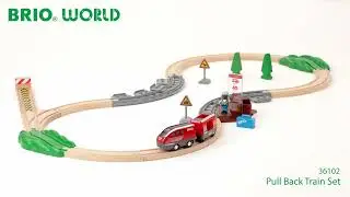 BRIO World - 36102 Pull Back Train Set