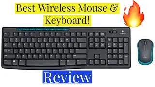 Review Logitech MK275 Wireless Keyboard and mouse Combo(Best wireless mouse and keyboard in india)🔥