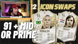 91 + MID OR PRIME ICON PACK WENT BAD (ICON SWAPS) FIFA 22